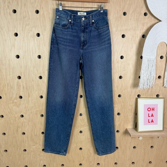 Madewell Women’s Baggy Straight Jean in Firthway Wash Jeans Size 25 - Picture 3 of 9